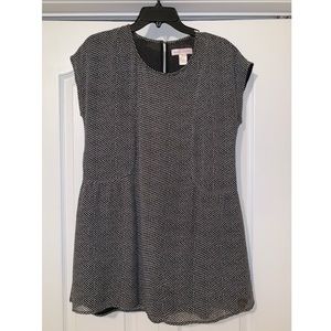 Urban Outfitters black and white flowy dress